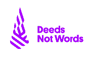 Deeds Not Words Logo